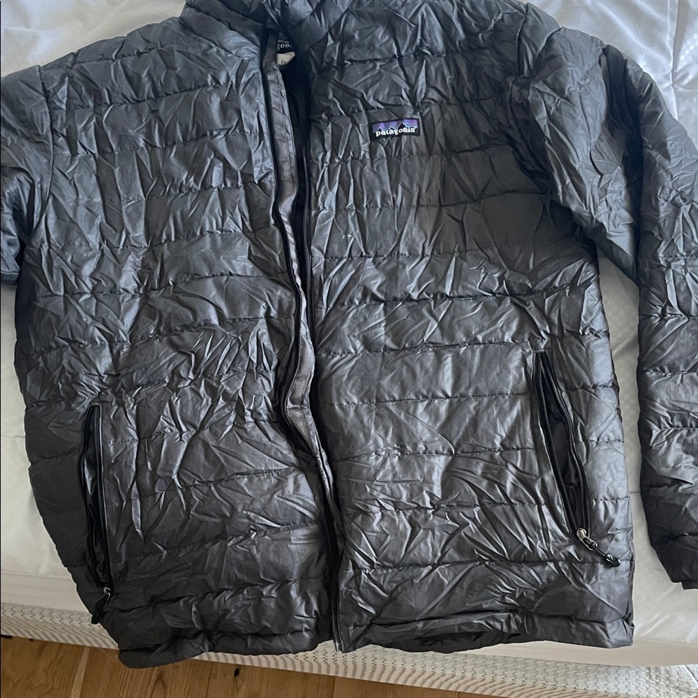 Patagonia Men's Charcoal Puffer Jacket